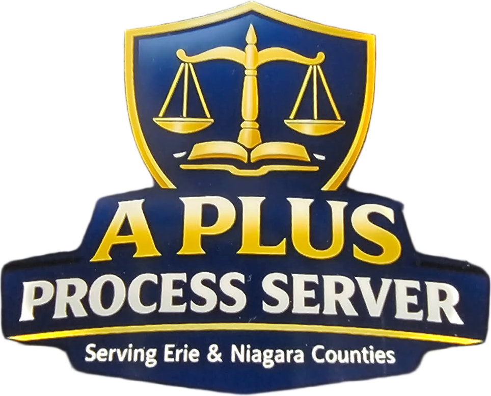 A Plus Process Server LLC — serving Erie & Niagara Counties